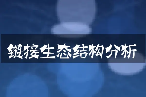 链接生态结构分析